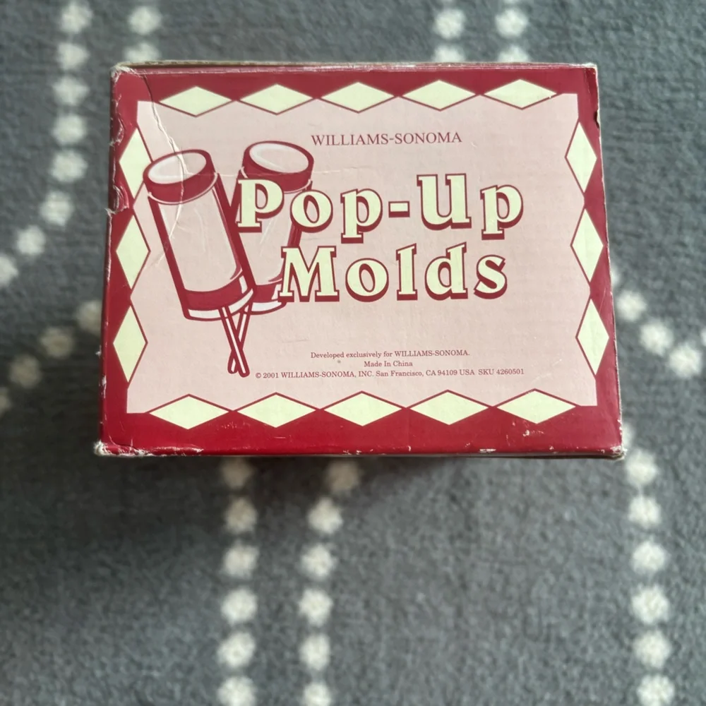 Williams Sonoma - Pop-up Molds for frozen pops
